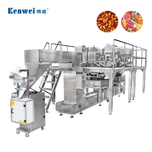 Advanced Food Packaging Solution Featuring Multiple Units Multihead Weigher Packaging System
