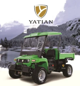 Long Lasting Green Medium Size Electric UTV Utility Vehicle