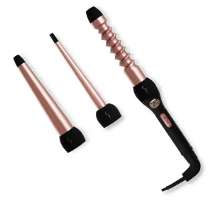 Custom 3 in 1 Curling Iron Set With Interchangeable Ceramic Barrel