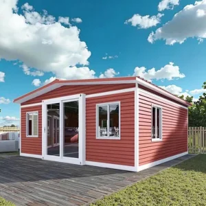 Prefab/Prefabricated Expandable House Tiny Villa Home Fold Container House with 1 Bathroom for Construction Site