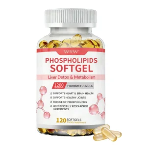 Brain Booster Phospholipid Softgels for Mental Clarity and Wellness