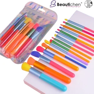 Beautichen 15pcs Macaron Makeup Brushes