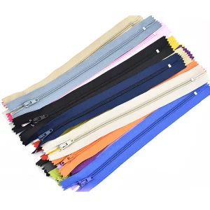 Length 20 CM / 3 # Nylon Closed Tail Zipper/Bags/Pants Buckle/Home Textile Color Pocket Chain Lock
