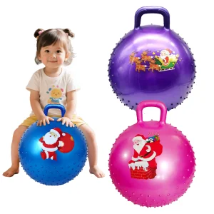 Customized PVC Fashion Toys Jumping Ball Kid'S Ride-On Inflatable Bouncy Ball