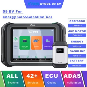XTOOL EV Electric Vehicles Diagnostic Tablet DoIP and CANFD Xtool EV Battery Tester for Tesla BYD With Battery Pack Detection
