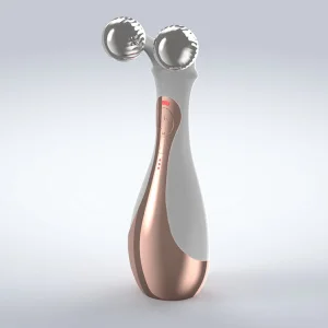 2025 OEM ODM Home Held Skin Firming and Lifting Device with Microcurrent Vibration Therapy Massage Roller for Face Neck Use