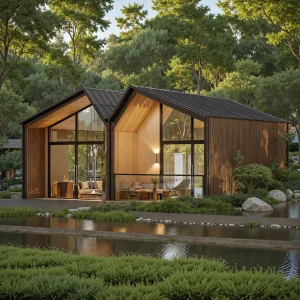 B2B Modern Eco-friendly Container House Prefab Tiny Mobile Home Cabin Trending Modular Casas Prefabricadas House for Hotel