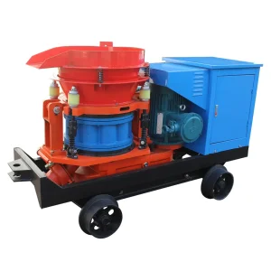 Concrete Injection Shoot Throwing Machine Dry Wet Mix Concrete Spray Shotcrete