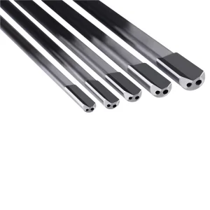 High-Performance Gun Drill for Steel Coated TiN/TiAlN
