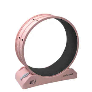 PP Material Cat Exercise Wheel Multifunctional Silent Cat Treadmill with Scratching Pad &amp; Interactive Toy, Custom Available