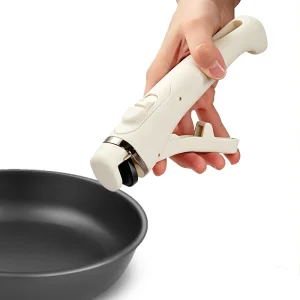 Strong Softel Plastic Nonstick Cookware Set Cast Iron Sizzling Steak Plate Detachable Removable Pan Handle for Cooking