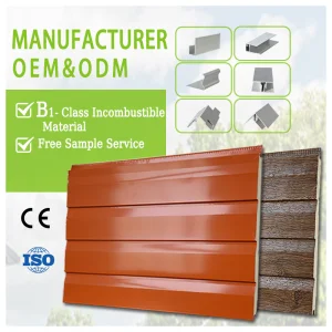 Insulated Panel Sandwich Polyurethane Exterior Foam Wall Pu Panels