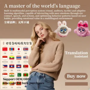 Smart Eye Contact Speech Action Emotional User Interaction Robot Toy Ai Robot