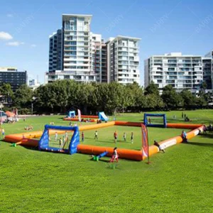 Hot Sale Excellent Quality Inflatable Football Pitch Inflatable Soccer Sports Field