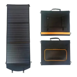 Factory Price 75W USB DC 5V 9V 12V 15V Solar Charger Inverter All in One Simple Solar Panel Charger Waterproof Backpack