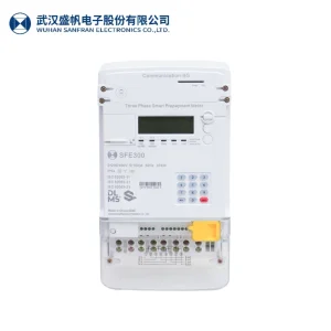 Three Phase Sts Keypad Prepaid Smart Energy Meter: 4G / G3-PLC / Hybrid RF / Bplc with Ciu and Ami Solution, Dlms