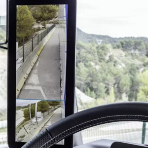Horizontal &amp; Vertical Screen AI E-Mirror CMS System|12.3" IPS Monitor|4-CH DVR|Blind Spot Detection for Truck Fleet Management