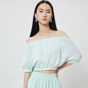 Camisa Cropped Casual