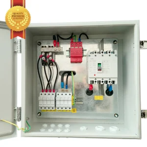 Cb001 8-String DC AC 6-in-1 Out 1000V PV Junction Combiner Box Solar Panel Breaker Combiner Box
