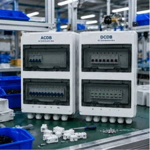 Factory ACDB DCDB Combiner Box Set With Multi-circuit Design And Surge Protection For Solar Inverter Wholesale Matching