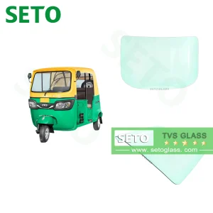 Auto Rickshaw Custom Laminated Front Glass Factory Bulk Order Price for Tvs King Windshield