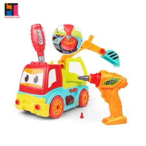 Caminhão de Plástico Desmontável Brinquedo de Construção para Crianças Brinquedo Educativo Brinquedo Infantil