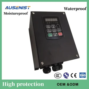 Ausenist CV8000 IP65 Controle Inteligente VFD IP54 Bomba de Água à Prova d'Água e Poeira VFD Monofásica Trifásica Inversor de Frequência
