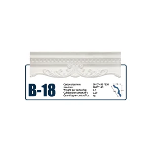 Premium Manufacturer Direct Sales Polystyrene Cornice Crown Moulding Concrete Foam Cornices