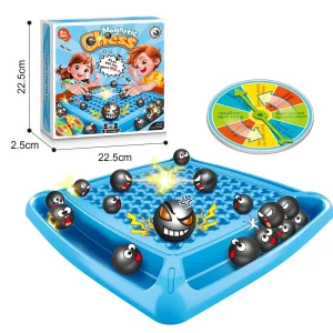 Factory Wholesale Magnetic Landmine Chess Game Kid Juguetes Toy Children Educational Interactive Desktop Strategy Game for Family Party Age 3+