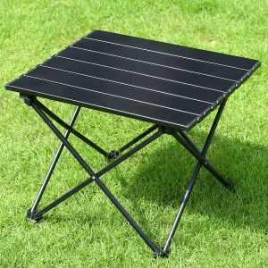 Outdoor Folding Table Portable Camping BBQ Picnic Aluminum Alloy Carbon Steel Outdoor Furniture