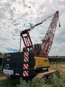 Sany Scc850A-6 85ton Grúa Oruga Usada