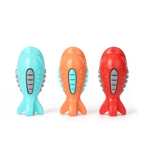 Hot Sale Shark TPR Dog Toys Floating Teeth Grinding and Teeth Cleaning Vocal Chew Toys