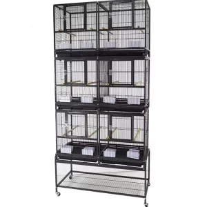 Multi Layer Large Pet House Birds Stackable Bird Cage