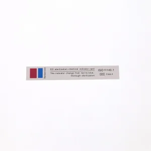 Chemical Peroxide Sterilization Eo/Eto Gas Indicator Strip/ Label/ Tap