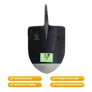 Long Gardening Folk 3 Neck Fork Besar Wooden Handle Hand Hoe