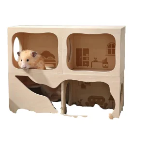Hamster Hideout Eco-friendly Wooden House