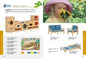 Kindergarten and Preschool Educational Kitchen Play Set, Role-Play Pretend Wooden Kids Play Set