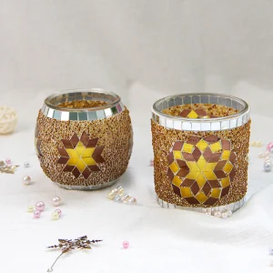 Mosaic Candle