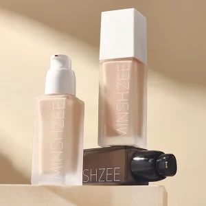 MINSHZEE Luminous Foundation - Full Coverage Long-Lasting, Lightweight Non-Caking, Matte Full Coverage Bb Cream Foundation