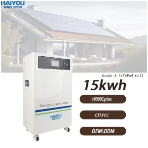 Smart Household Solar Emergency Power 15KWh 51.2 V 280Ah 314Ah Lithium Battery High Compatibility Backup Storage System Battery