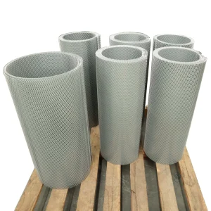Factory Customization Rhombus Expanded Metal Welded Coil Mesh
