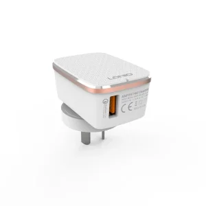 Compact 18W USB Travel Charger for Fast Mobile Charging