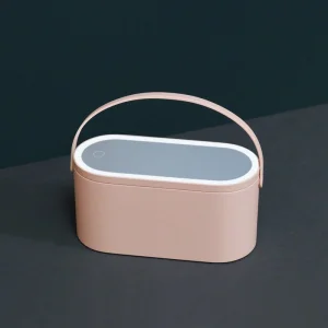 Portable Travel Foldable Smart Touch LED Light Cosmetic Mirror
