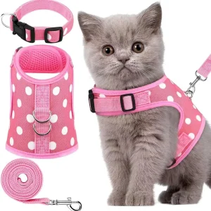 Pink Cat Harness
