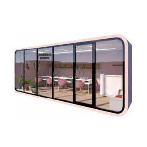 Dxh Factory Custom 20FT Manufacturer Prefab Tiny Modular Home Apple Cabin Capsule