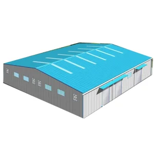 Prefabricated Insulated Warehouse with Crane