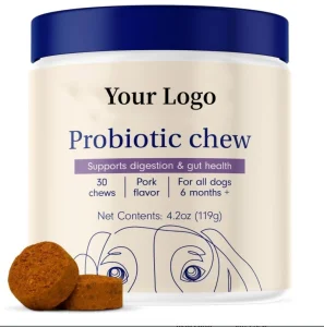 Dog Probiotics Daily Gut Health Support
