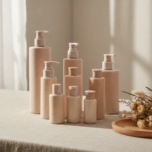 Opaque PE Plastic Shampoo Bottle