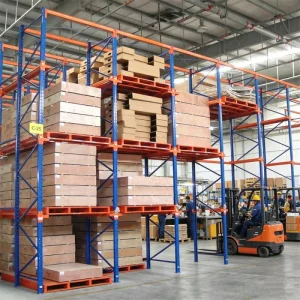 Modern Design Drive-In Pallet Racking System Space Efficient Warehouse Storage Solution For Pallets