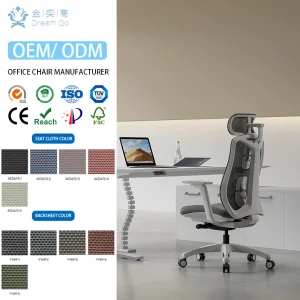 Luxury Executive Office Chair Stylish Swivel Mesh Ergonomic Furniture Best Reclining Revolving Chair by Manufacturer